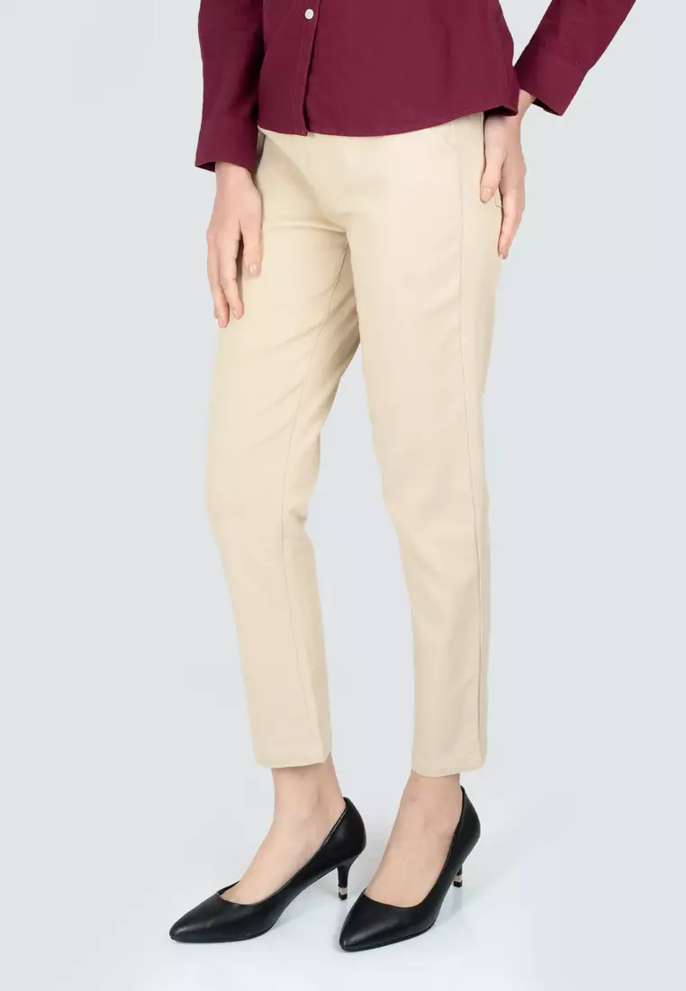 Polo Haus - Women’s Slim Fit Stretch Long Pants WBLP004