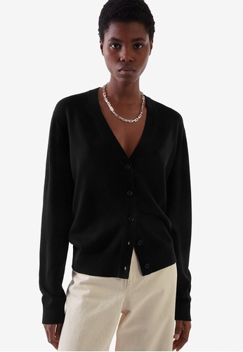 COS Regular-Fit Merino Wool Cardigan | ZALORA Philippines