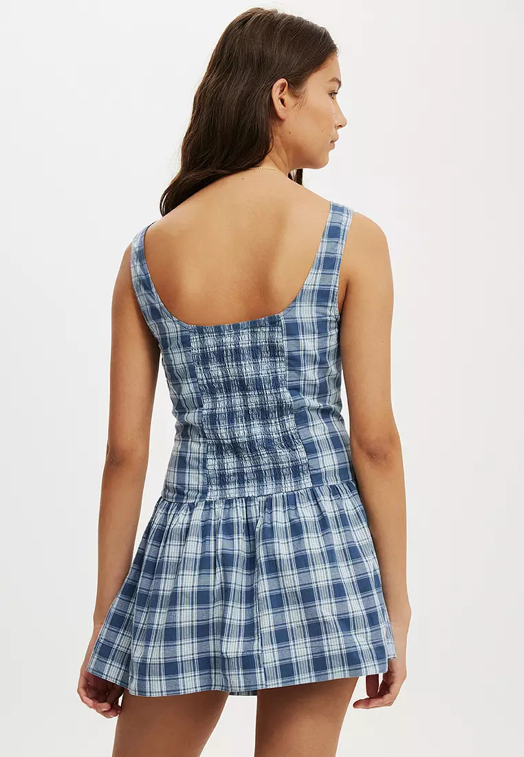 Hallie Drop Hem Mini Dress