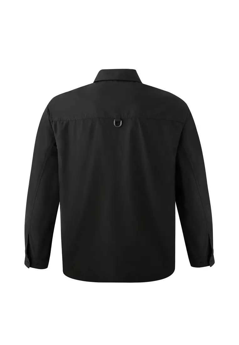 男裝 PALLADIUM LOGO 防潑水多口袋工裝外套