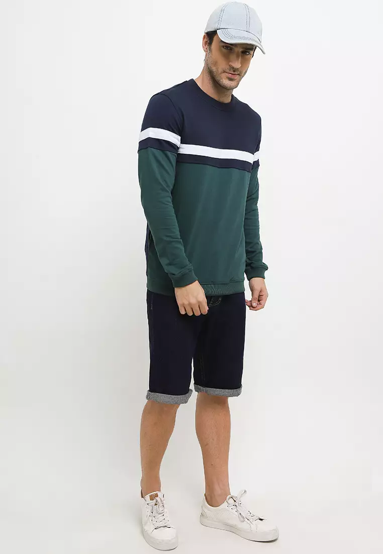 Cressida Colour Block Sweatshirt CB046Y