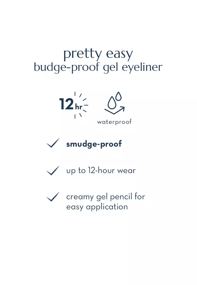 Generation Happy Skin Pretty Easy Budge-Proof Gel Eyeliner In Brown