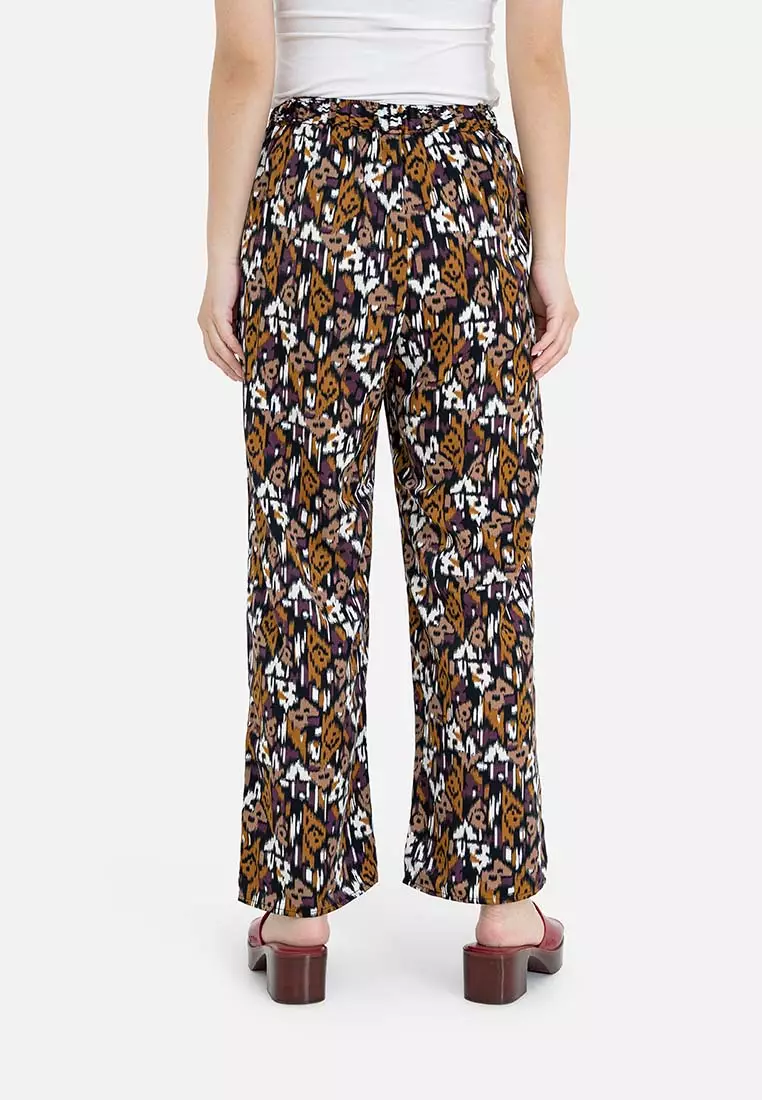 Machida Art Pattern Eazy Pants