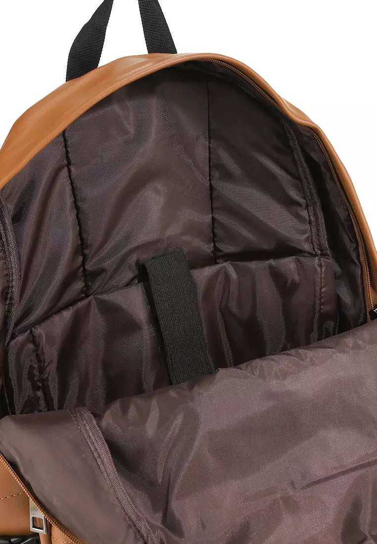 Distressed Leather Cityform Backpack