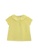 Knot yellow Girl organic cotton polo Salomé 299B1KAB55B459GS_1