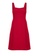 ZALORA WORK red Knee Length Dress C3CB1AAB20E22CGS_5