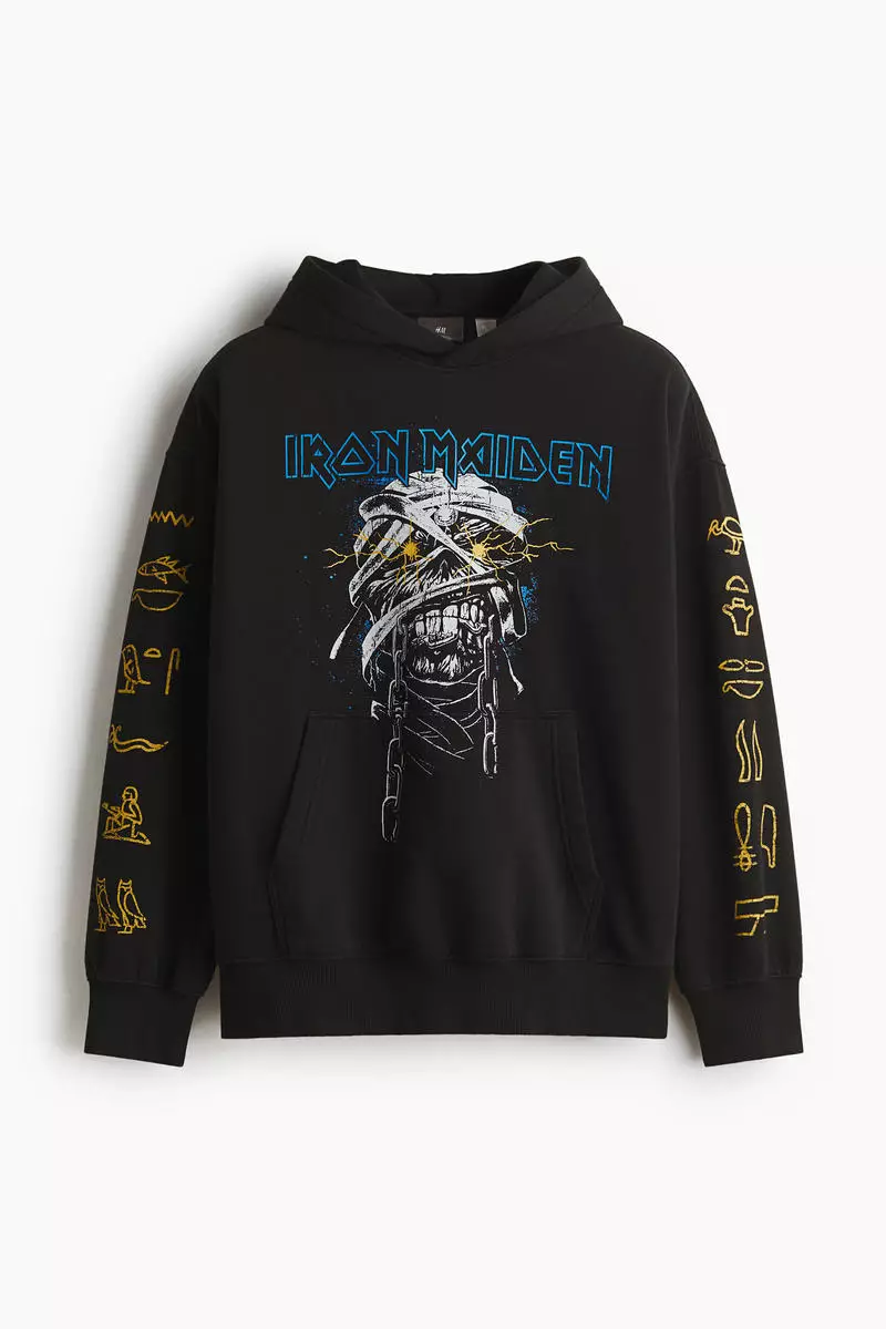 Oversized Fit Printed hoodie