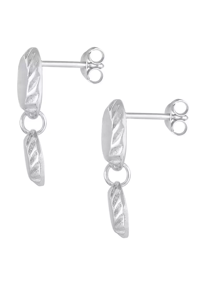 Orecchini Donna Elli Iniziale A – Argento Sterling 925 - 3