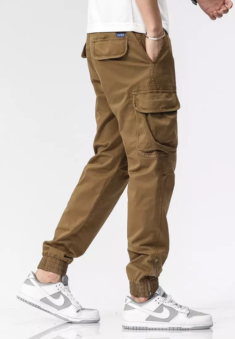 Versatile Pockets Cargo Pants GJL688