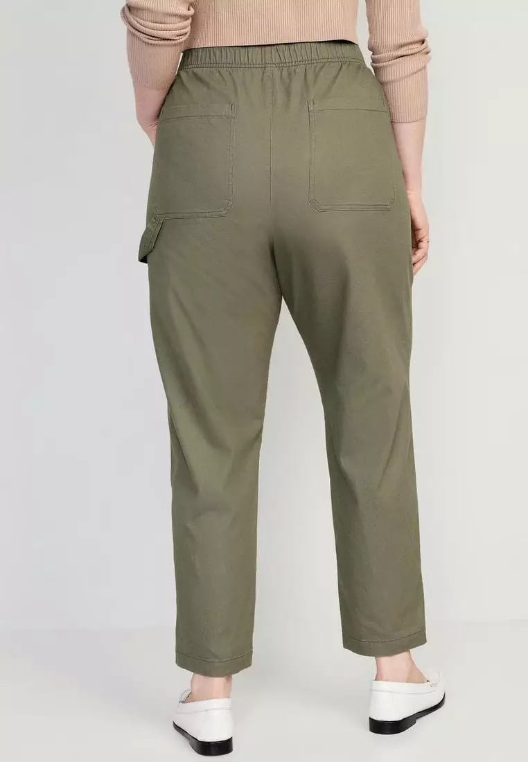 High-Waisted Pulla Utility Pants For Women