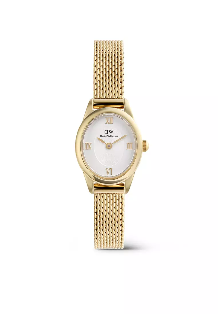 Ophelia Mini Mesh White Gold - Women Watch stainless steel watch DW Official Authentic Original