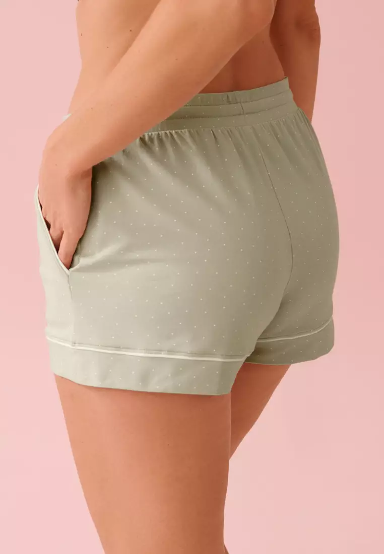 Cotton Pajama Shorts