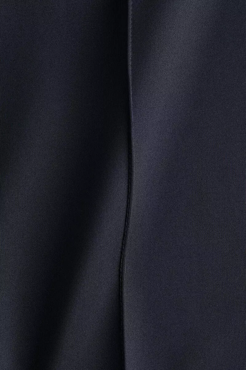 Crease-front pull-on trousers