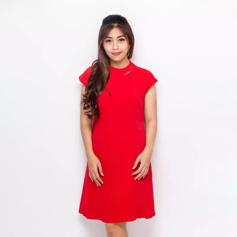 Bree Dress In Red