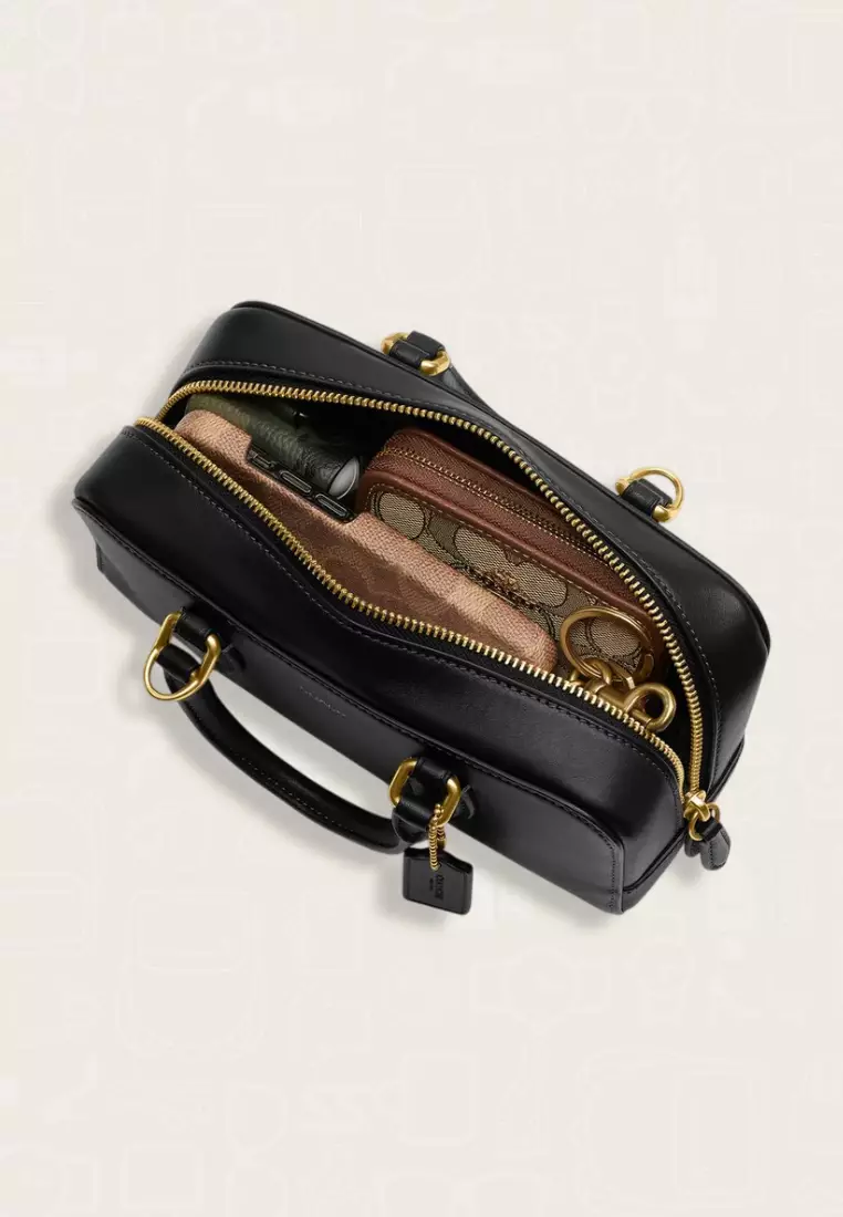 Coach Bowery Satchel 22 Black