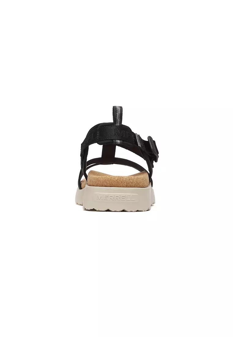 Fleur Backstrap - Black Women's Sandals Land