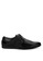 H2Ocean black Saxon Solid Tone Lace Up Shoes 251D7SH33EC721GS_2