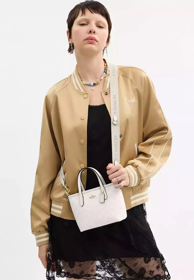 City Mini Tote Bag In Signature Canvas