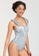LYCKA grey LWD7281-European Style Lady Swimsuit-Grey C8BE7US81AACBAGS_2