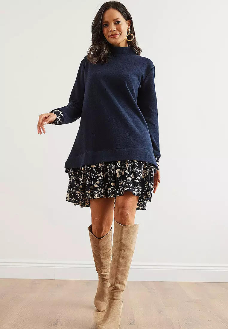 Garnished Selanik Dress