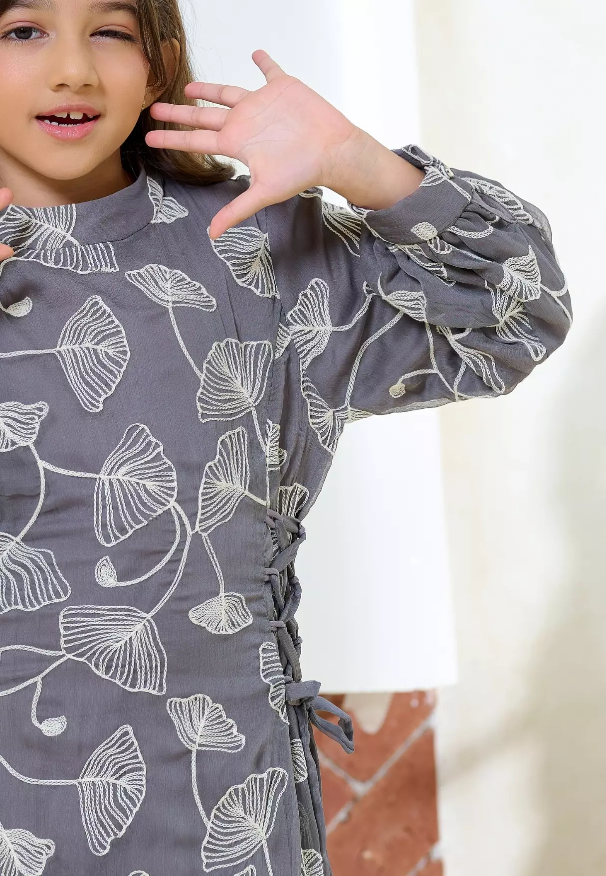 Zakiyya Dress - Stone Kids