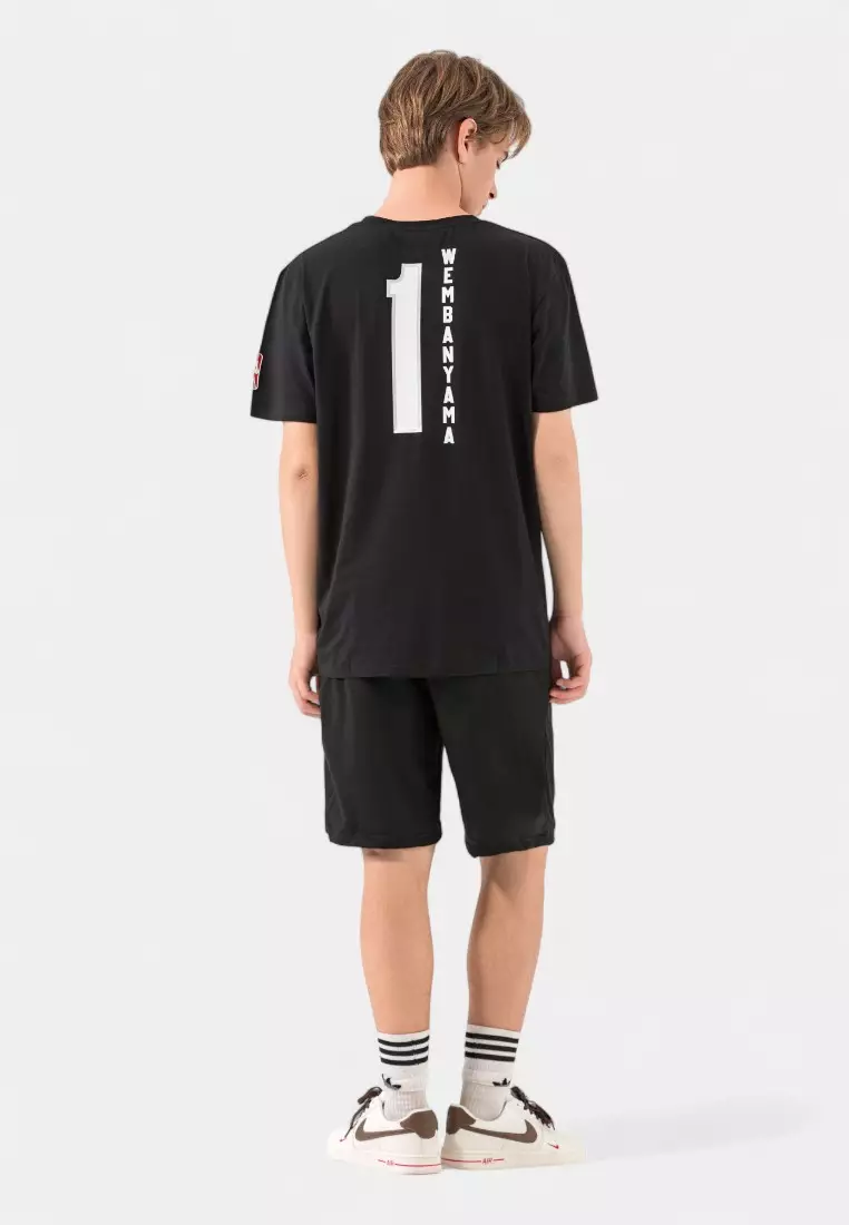 San Antonio Spurs Victor Wembanyama #1 T-Shirts for Men Core Collection