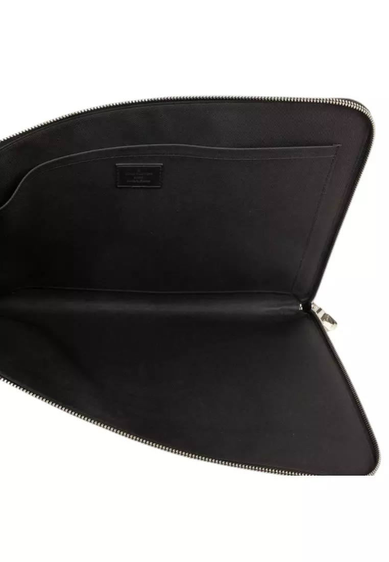Pre-Loved Louis Vuitton Damier Graphite Pochette Jour Gm