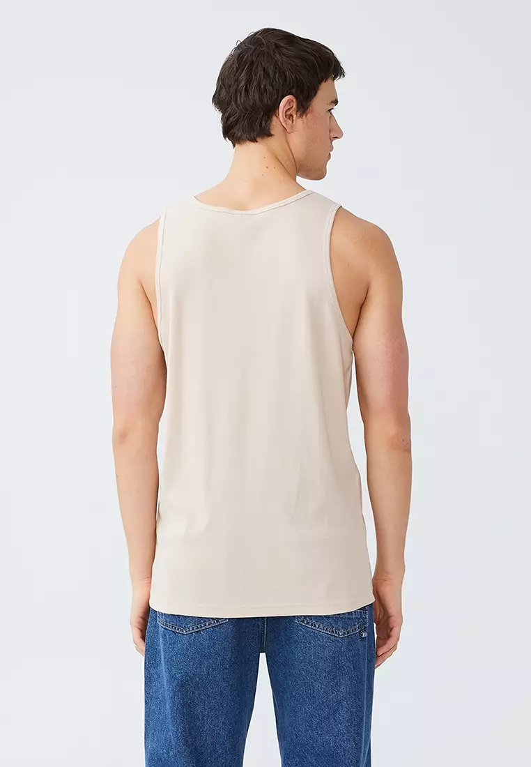 Loose Fit Rib Tank