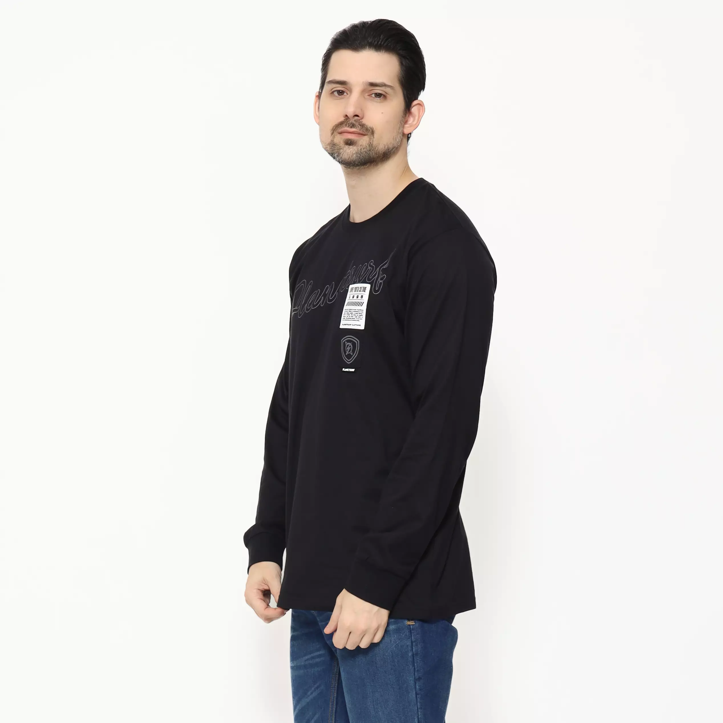 Planet Surf Clothing Kaos lengan panjang Pria Callie  Planet Surf