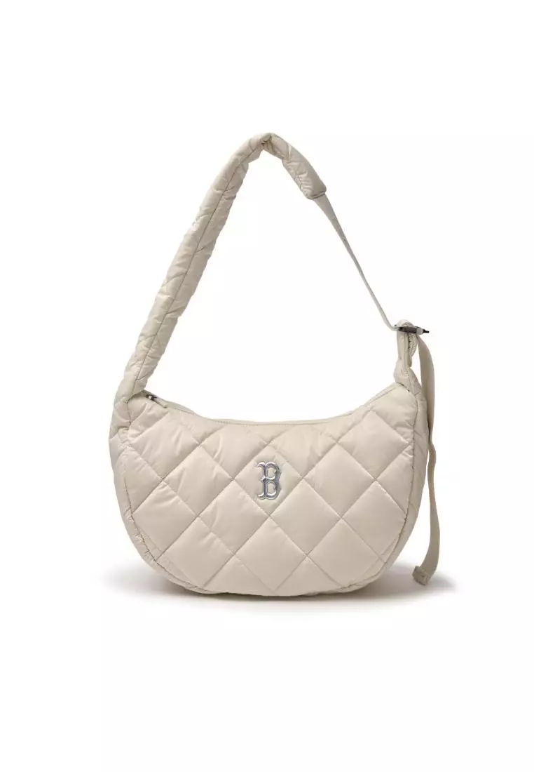 BASIC QUILTING LUX HOBO BAG BOSTON RED SOX
