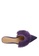 SCHUTZ purple Dark Purple Flat Mule  - BRANDY [DARK GRAPE] 0387FSH4F31C6DGS_5