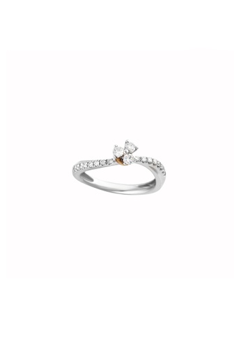 TOMEI TOMEI Ring, Diamond White Gold 750 (DO0125296) B155FAC5638C5FGS_1