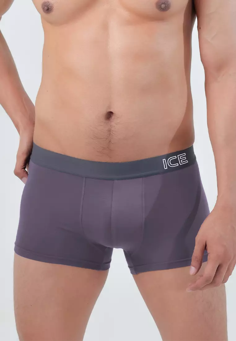  Ice Men Viscose With Spandex Men's Boxer Briefs Dusty02 - Excalibur (Single Pack)