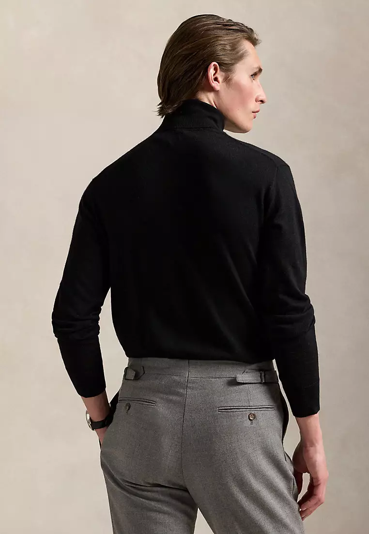 Buy Polo Ralph Lauren Washable Wool Turtleneck Sweater 2026 Online