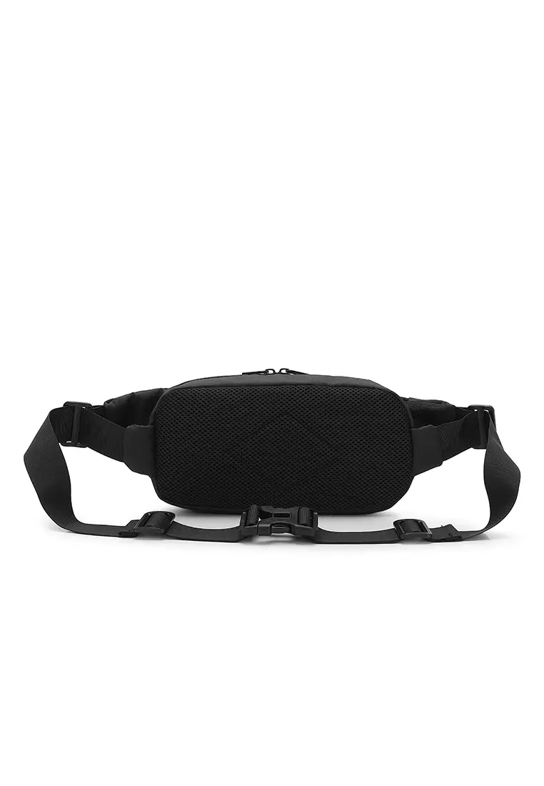 Men's Waist Bag / Belt Bag / Chest Bag - Black