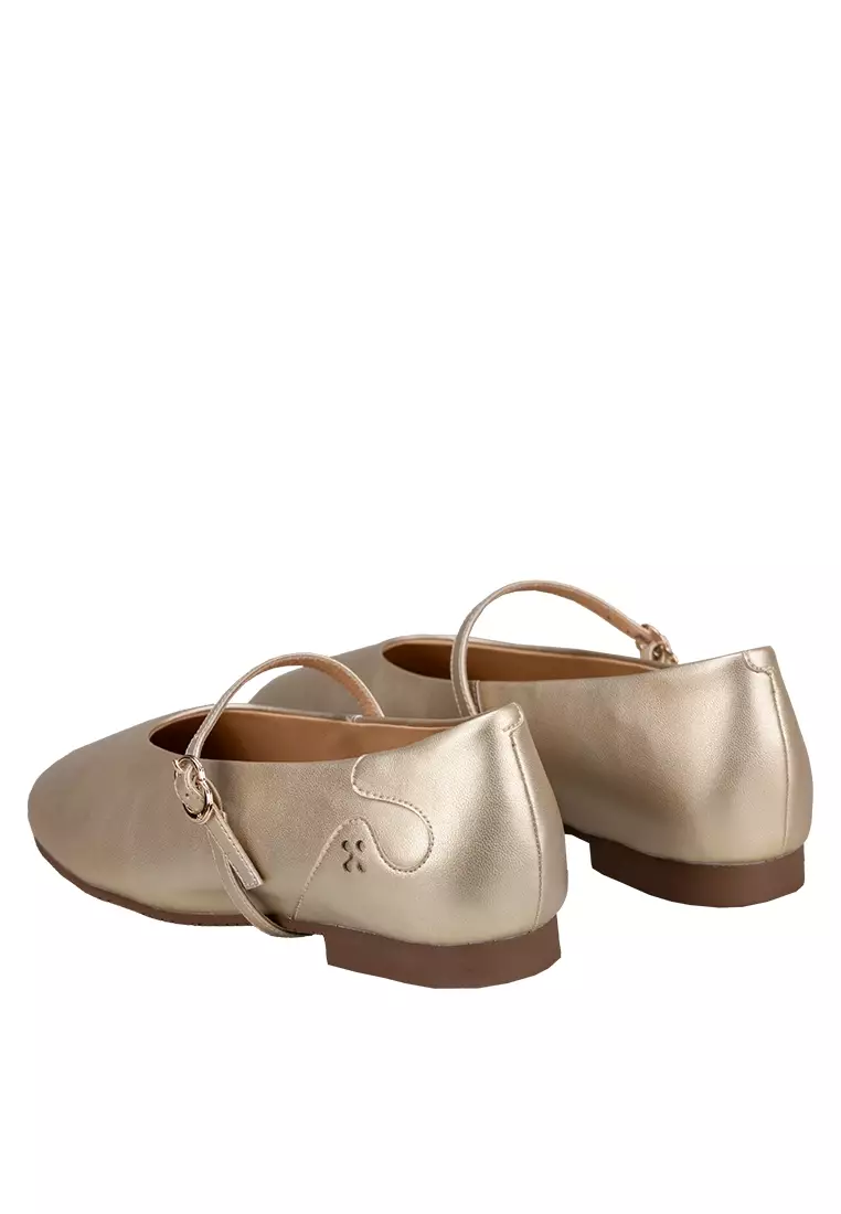 Women's Ballerina Flats Eos in Gold