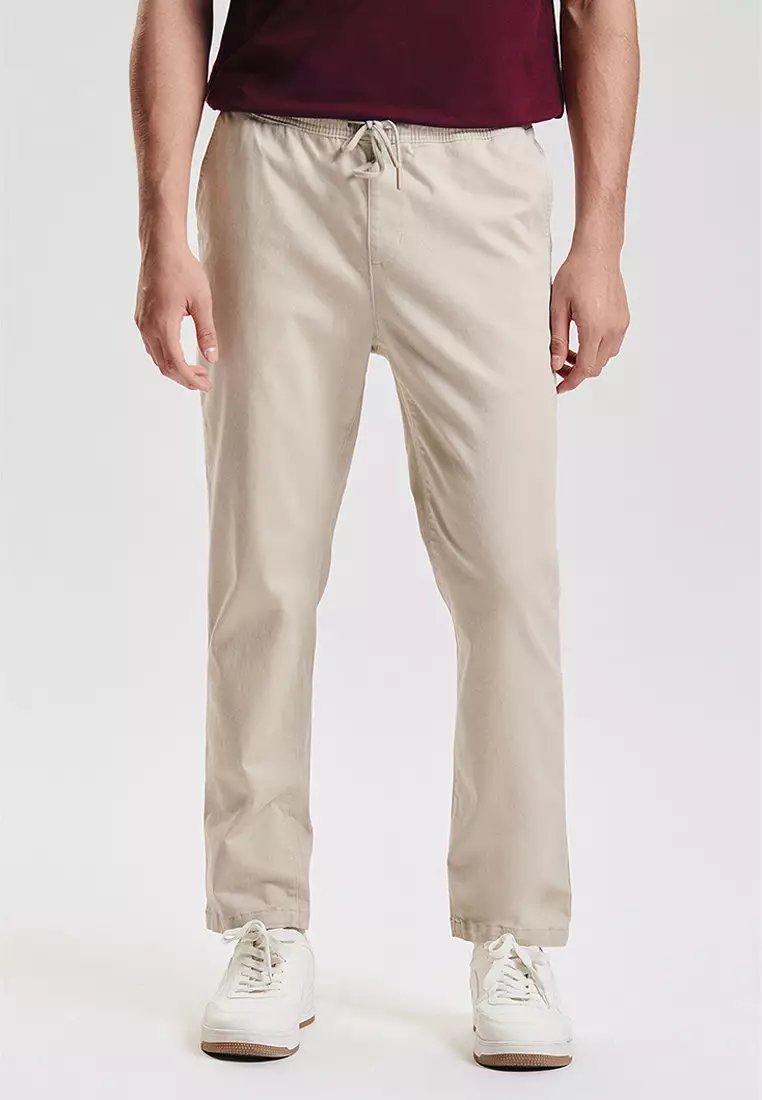 Essentials Easy Wear Slim Fit Pants
