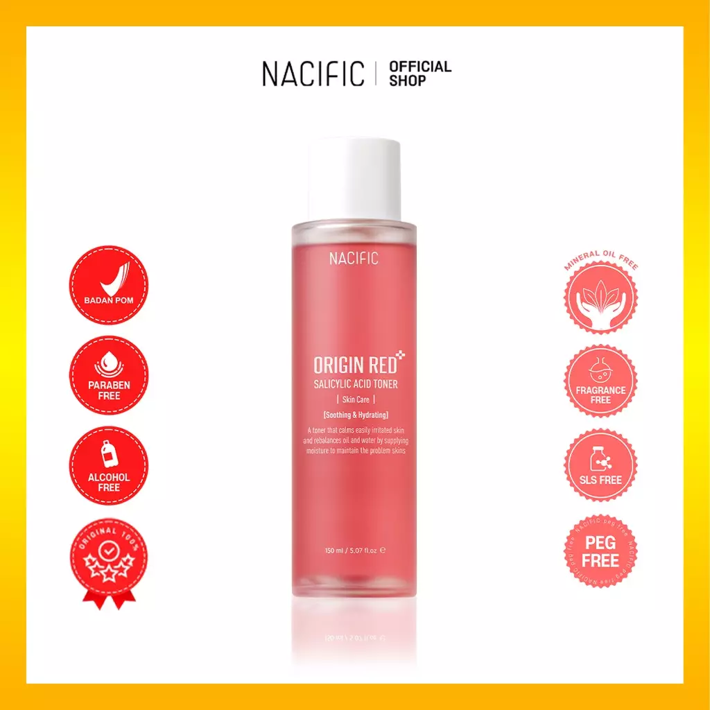 Jual Nacific Nacific Origin Red Salicylic Acid Toner Skin Care 150ml ...