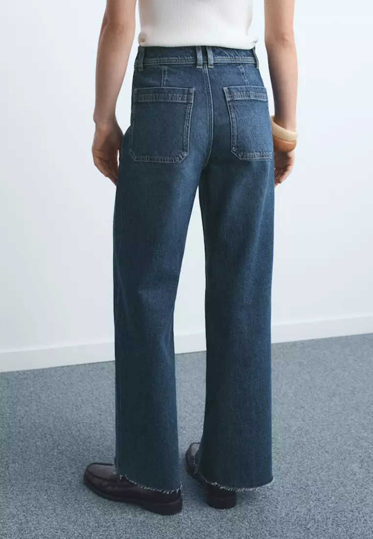 Catherin Culotte High-Rise Jeans