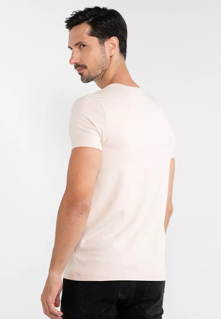 stretch slim fit tee