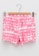 LC WAIKIKI pink Elastic Waist Batik Patterned Girl's Shorts 1F76BKAB64F332GS_2