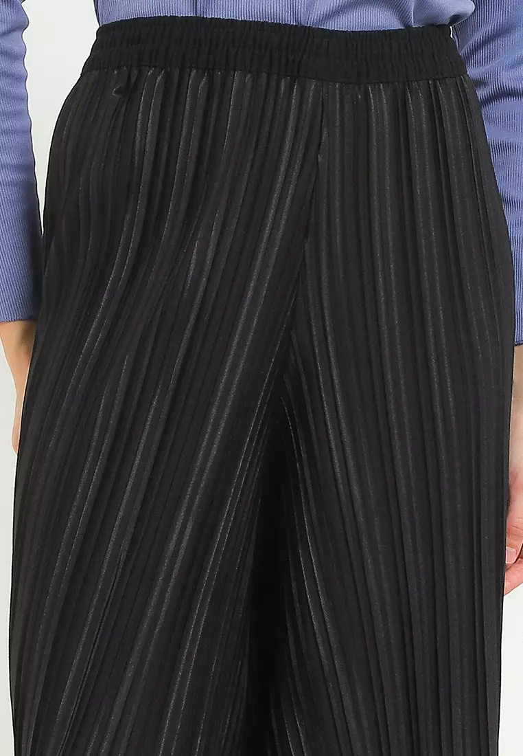 Bias Cut Pleated Cullotes