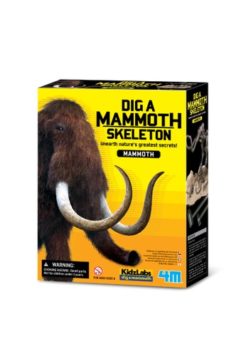 4M multi 4M KidzLabs / Dig a Mammoth Skeleton D34EDTHA3F1633GS_1