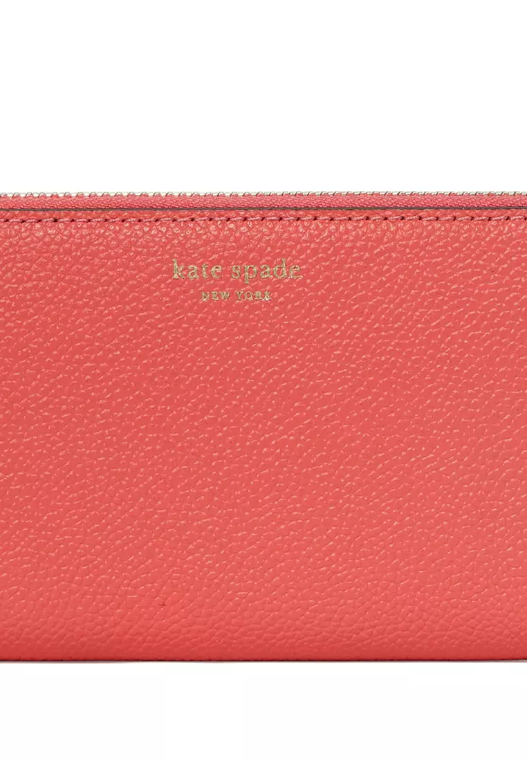 Margaux pebble leather 2024 bifold continental wallet