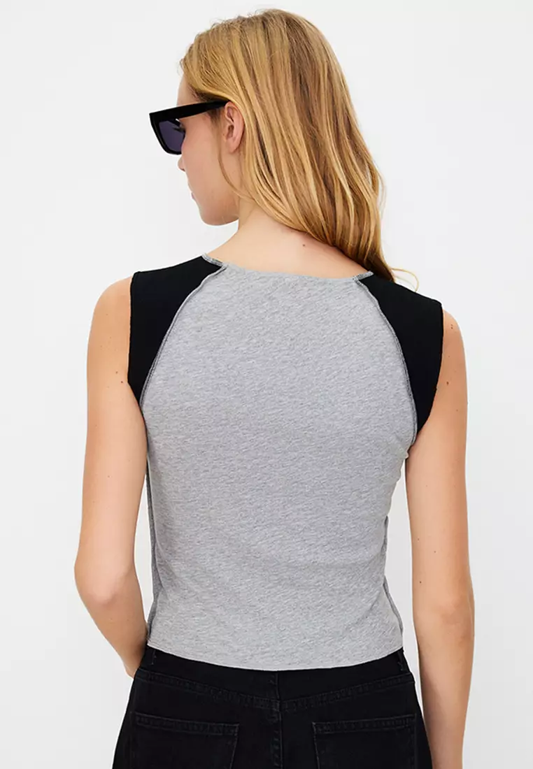 Sleeveless t shirt for ladies clearance