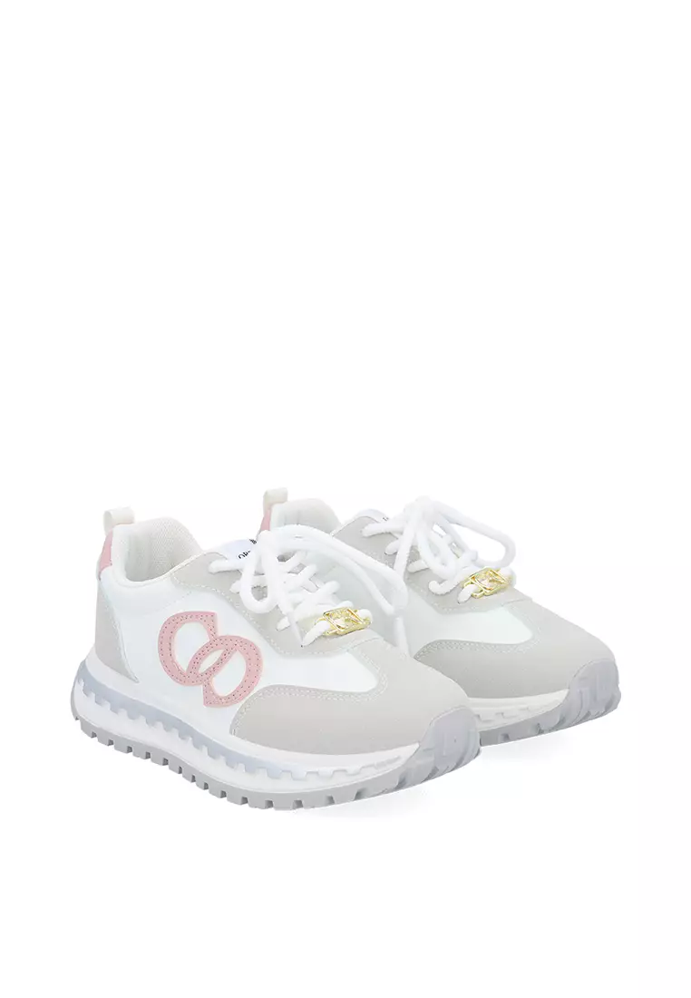 Taupe  Elena Academia Platform Sneakers