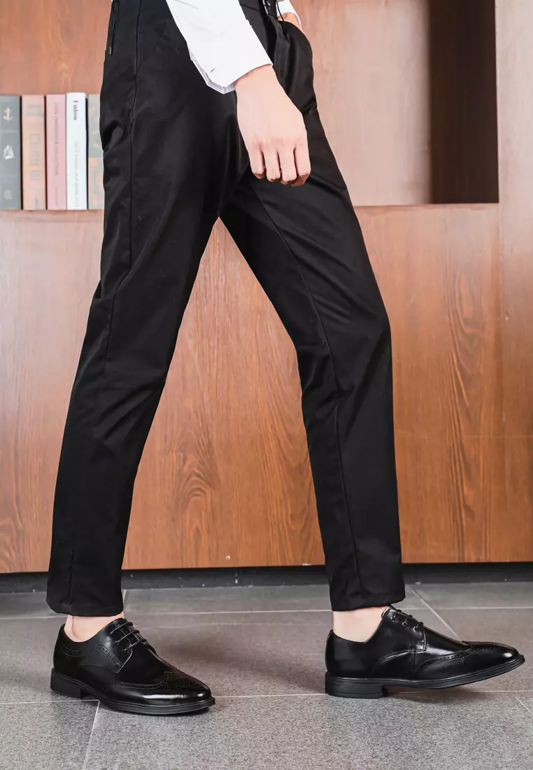 Leather Brogue Wedding Shoes MK81200-1