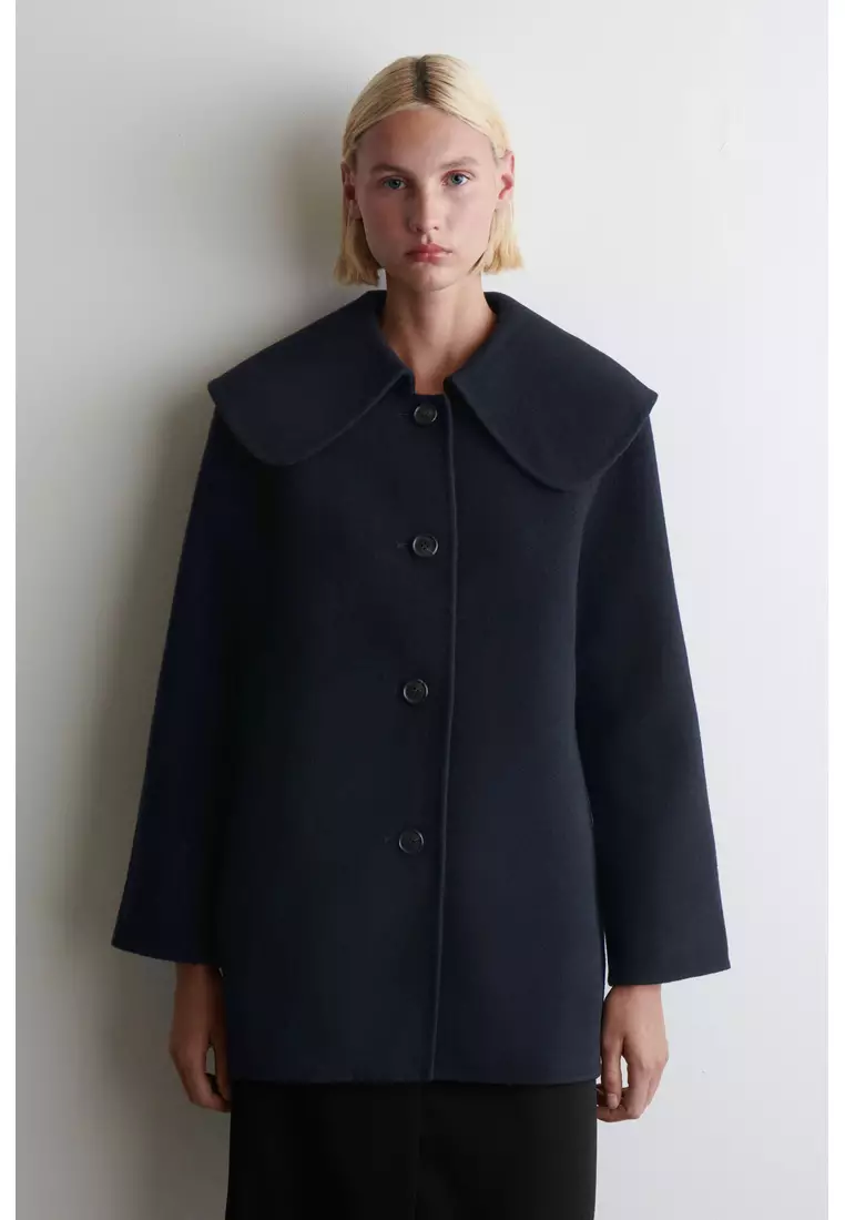 Buy COS COLLARED DOUBLE-FACED WOOL JACKET 2026 Online | ZALORA