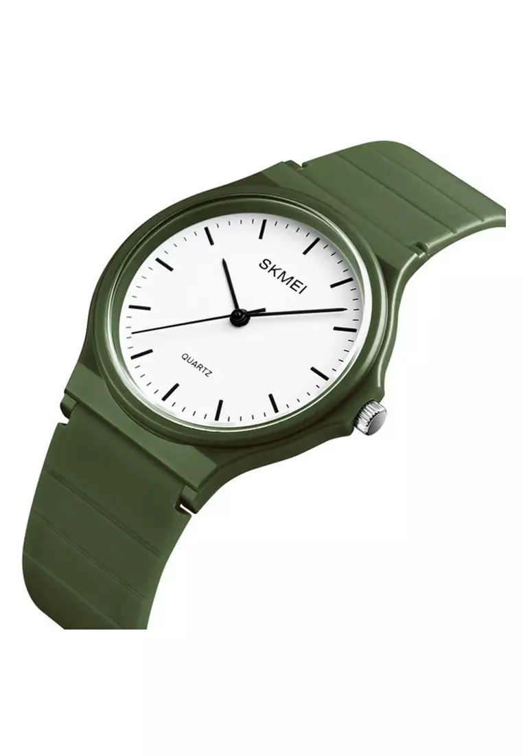 Jam Tangan Kasual Analog Wanita Waterproof 30m Strap Tali Material Silicone KK44 ORIGINAL