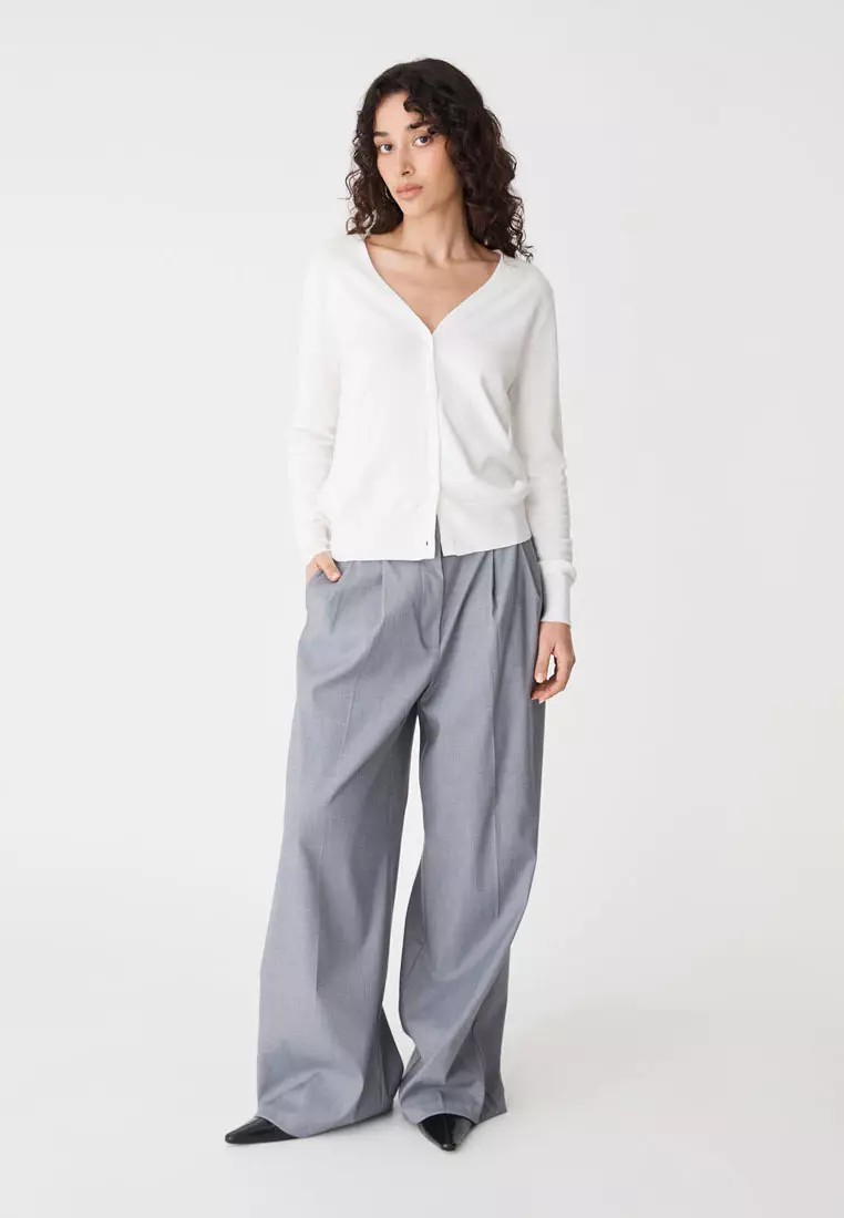 Nicolette V-Neck Knit Cardigan